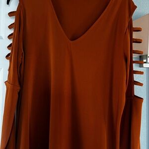 MICHAEL Michael Kors Burnt Orange Top